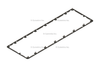 3883220 GASKET,ROCKER LEVER COVER