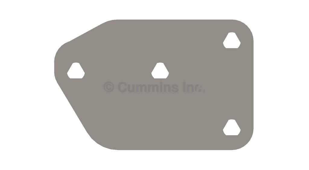 3938706 GASKET,COVER PLATE