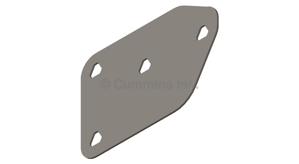 3938706 GASKET,COVER PLATE