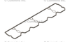 3939284 GASKET,VALVE COVER