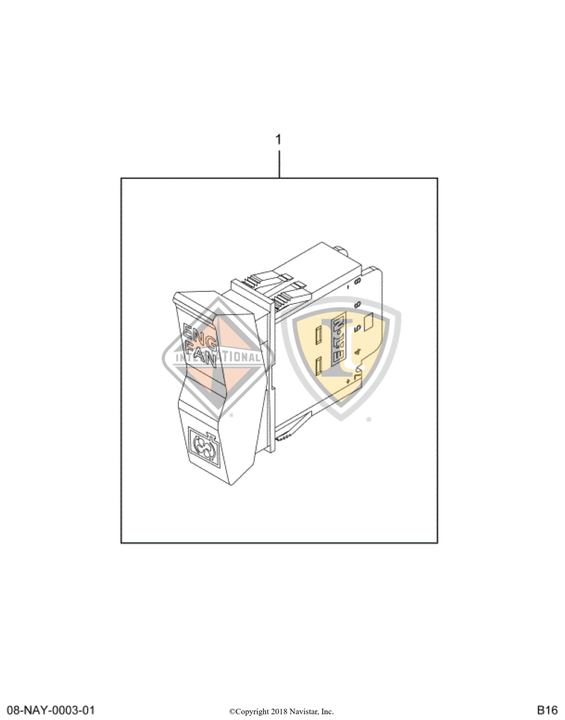 4067299C2 SWITCH, FAN OVERRIDE