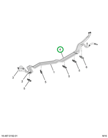 4089328C91 HOSE, A/C, ASSY-LIQUID LINE SH