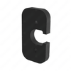 48-25486-000 EXTR-INSULATOR,RUBBER