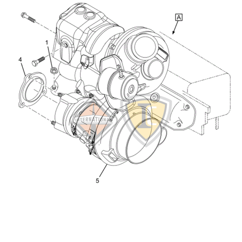 5010930R91 TRBOCHGR,KIT, REMAN TURBO HP S