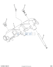 5010947R91 MANIFOLD,REMAN, KIT OIL RAIL S