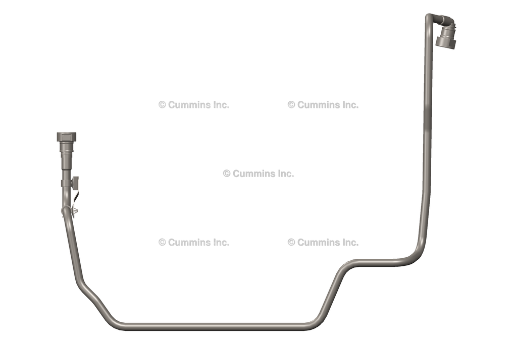 5260880 TUBE,CPR WATER OUTLET