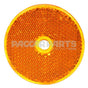 52A ReflectorRound Amber 2 Ctr Mnt