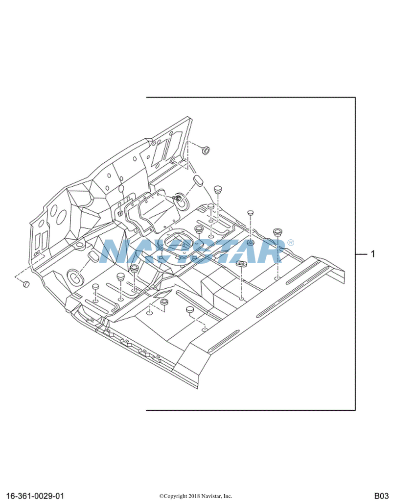 594409C1 SCREW SEMS ASSY HH 3/8-16 TYPE