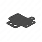 66-25541-000 BRKT-MTG,HV CBL,MT50E