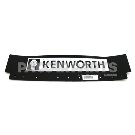 6X24BKW MUDFLAP-BLACK 6X24 KW BAR IN WHITE POLY