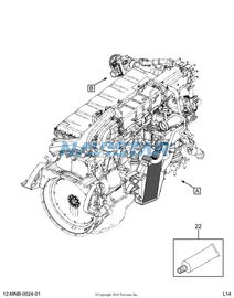 7096037C1 BOLT STUD M10X200XM6X20