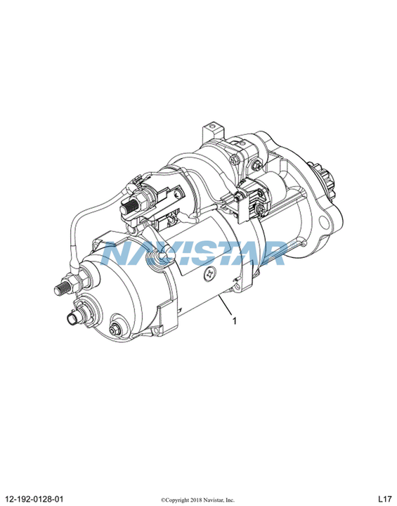 8200605 MOTOR,START 12V 39MT HD OCP NE