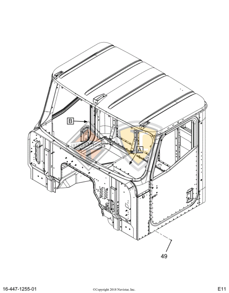 85303R1 NUT RIV