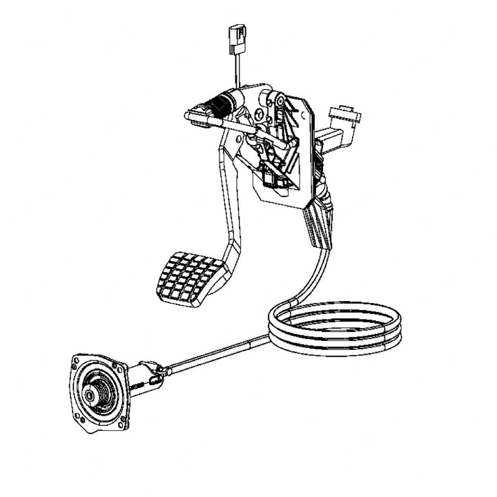 A02-14080-002 PEDAL-CLUTCH,HYD,OCS,2.2M