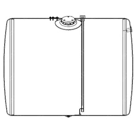 A03-28234-201 TANK-FUEL,27IN,100G,PTD,MILIT,CRC GREEN