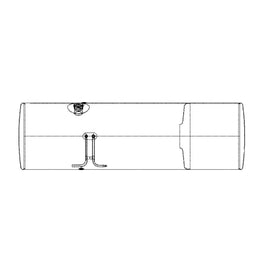 A03-34264-181 TANK-FUEL,23 INCH,100 GAL,ALUM,PLAIN,RH
