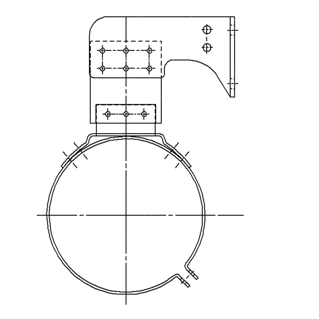 A04-17937-001 BRACKET ASSY-MUF MOUNTING,HORI