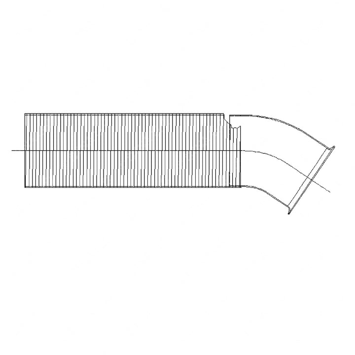 A04-19297-000 PIPE-ENG,5X34DEGX15FLE