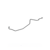 A04-30512-460 TUBE-COOLANT,ISX15 RETURN