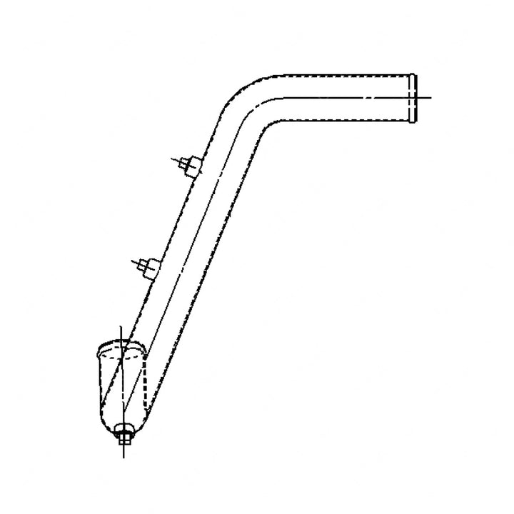 A05-16524-001 PIPE-RAD LOWER FLD M11 1000