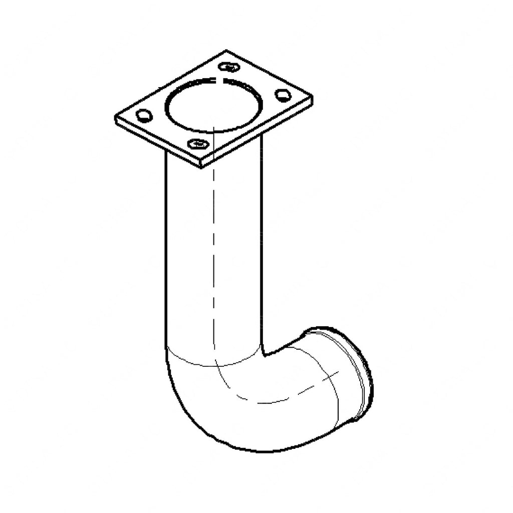 A05-27691-000 PIPE-RAD RAD OUTLET