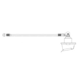 A06-24049-075 RCPT-1 WAY HARN 6GA WIRE