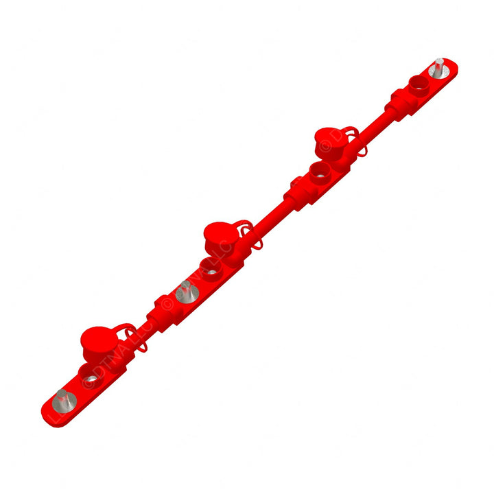 A06-31087-000 JUMPER-POS,4 BATTERY I-CONN,3-3/8IN STUD