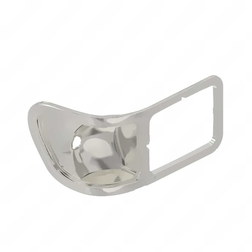 A06-37519-001 BEZEL-HDLP,SILVER META