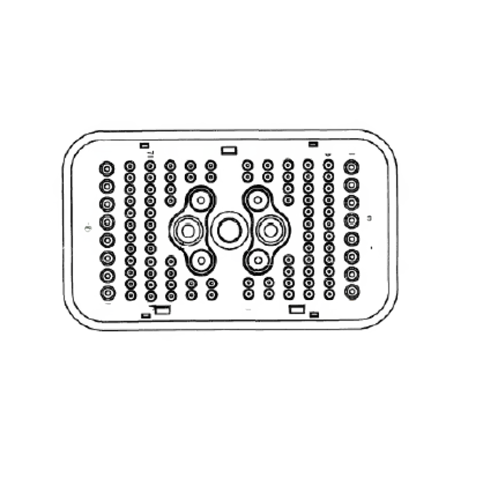 A06-42567-007 PLUG-102CAV,DMXD,DUF,BK,A-KEY