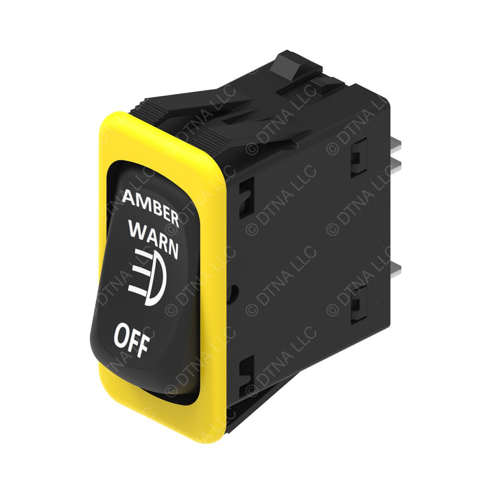 A06-49957-028 SWITCH-ROCKER,WARNING LIGHTS AMB FLN