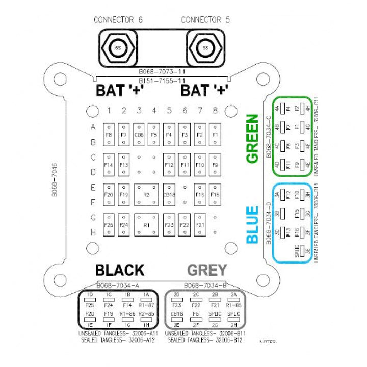 A06-69621-001 CIRCUIT BREAKER-BUS/DISTRIBUTION MODULE/