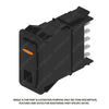 A06-86377-106 SWITCH-ROCKER,2 POS LAT,W/INDICATOR,AMBE