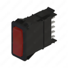 A06-86377-500 LIGHT-INDICATOR,RED,BOOM OUT OF STOW