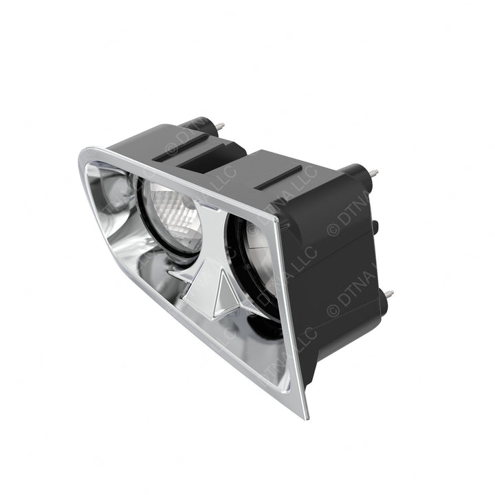 A06-88613-002 HEADLAMP-CHROME BEZEL 16I, GLASS LENS