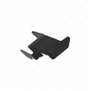 A06-89610-004 COATED RETAINER,COVER,BBOX,RH