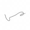 A06-93534-102 CBL,NEG,2GA,M8 X M8FLAG