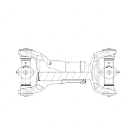 A09-11440-190 DRIVESHAFT-18XLN-FR 30D 19.50 INCH S/CPL