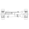 A09-11692-000 DRIVESHAFT-1710 H/R,SHORT CPLD