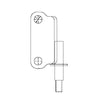 A10-12047-001 BRKT-SHOCK ABSORBER,LO