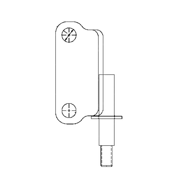 A10-12047-001 BRKT-SHOCK ABSORBER,LO