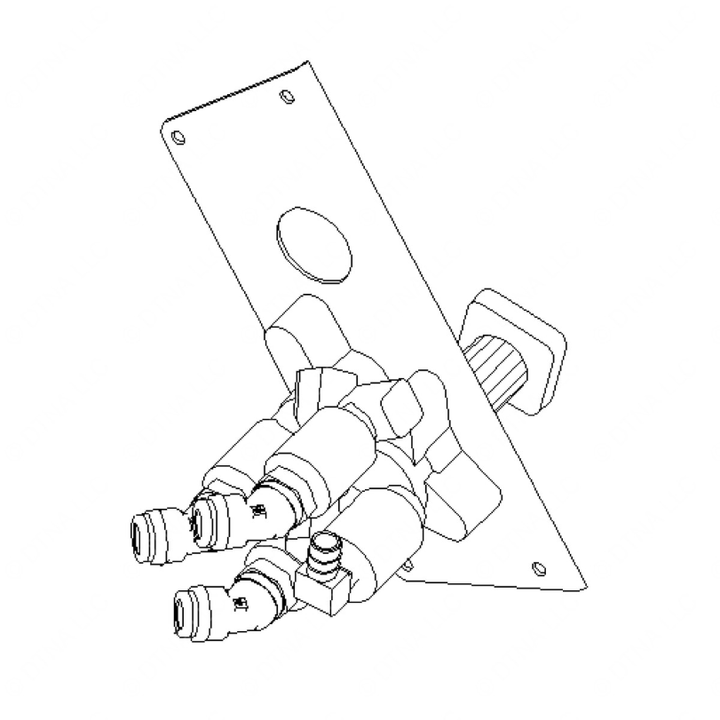 A12-15428-002 VALVE ASSY-1 KNOB PARK