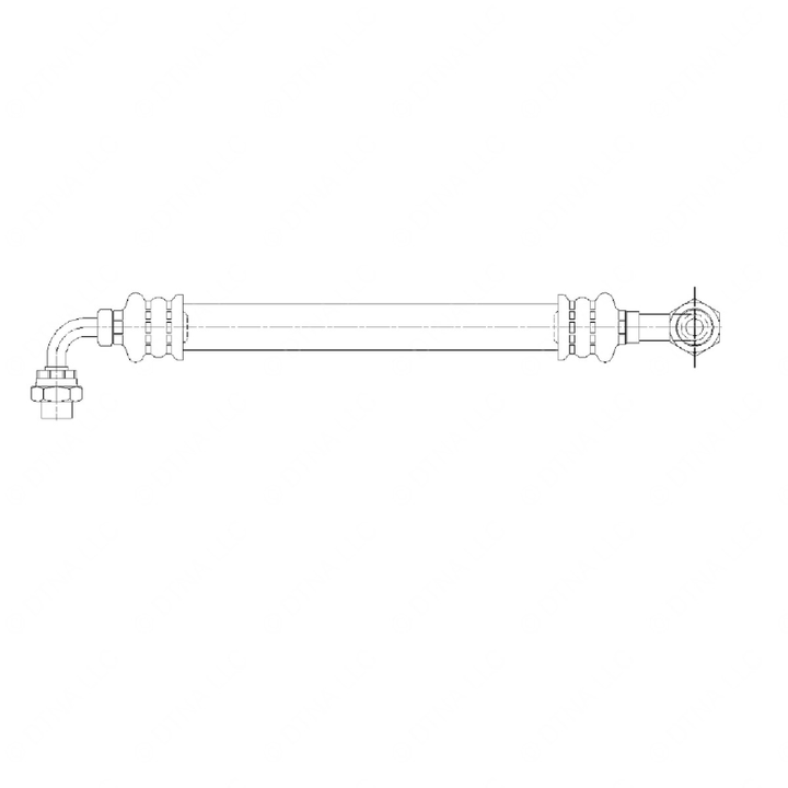 A12-16446-000 ASSY,HOSE, 6JIC90DXVLV