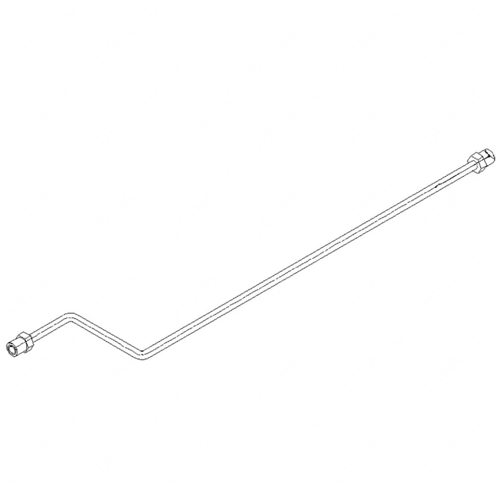 A12-17098-005 END-TUBE,HYD,RRAXLE,BU