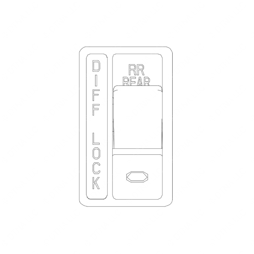 A12-17273-003 VALVE ASSY-DIFF LOCK,R