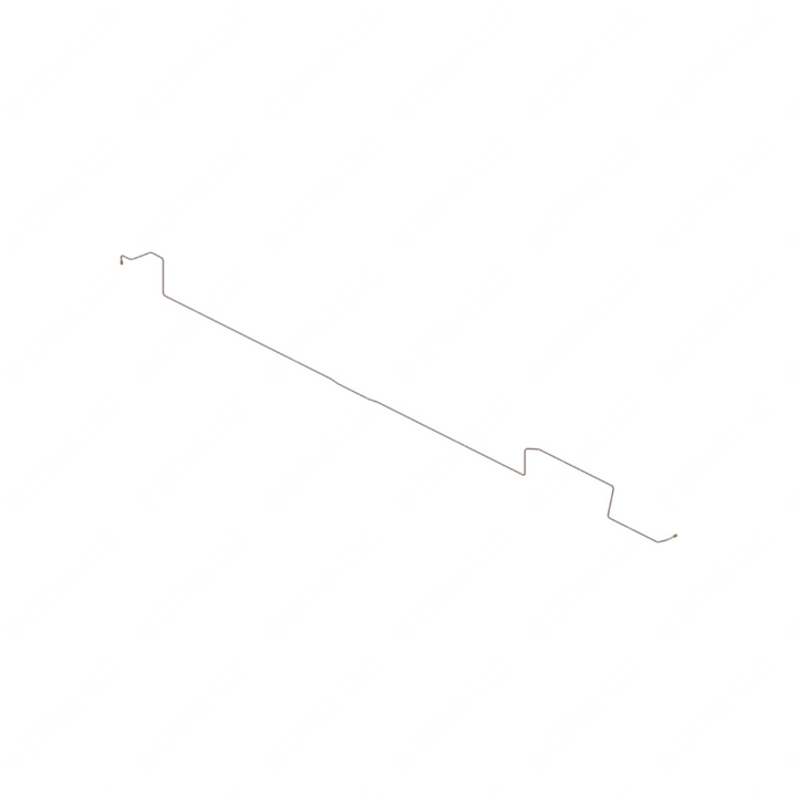 A12-24457-004 TUBE-DEL FRONT,LH,POSITION 3,LOW,ENGINE