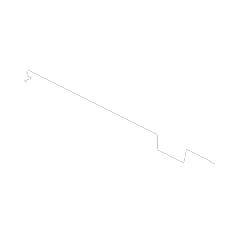 A12-24458-007 TUBE-HYD FRONT,RH DEL,FCCC,LOW
