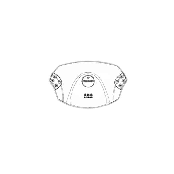 A14-20476-004 AIRBAG-FRONTAL,WHL,STRG,NO SWS
