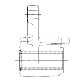 A16-12355-000 BRACKET-FR SUSP,SHACKLE,BRZ,4.00X1.253