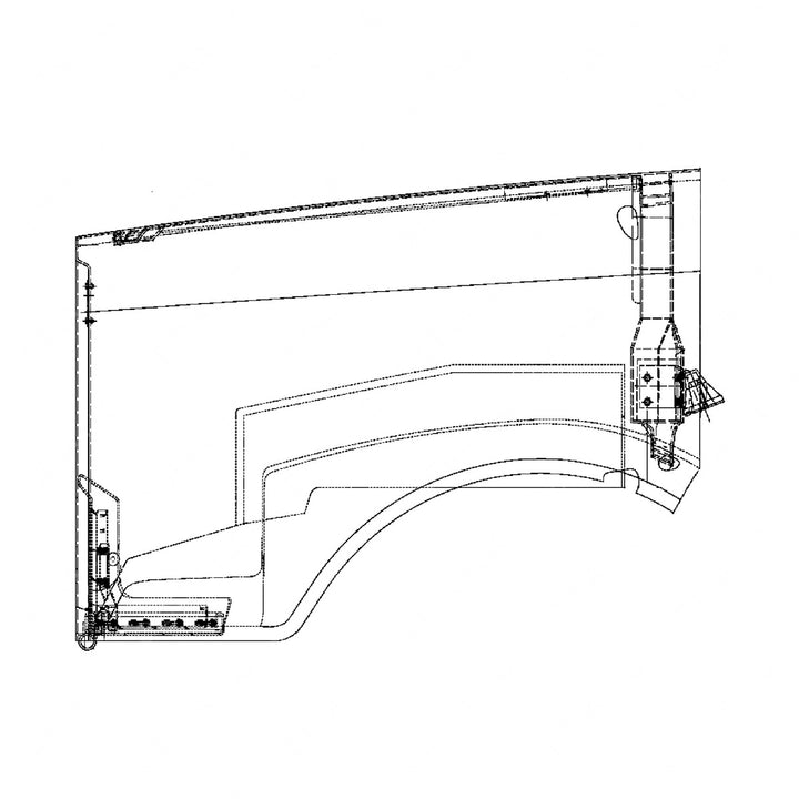 A17-12395-004 HOOD, DUAL HDLT