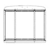 A17-12622-005 GRILLE,W/O SCREEN,FL